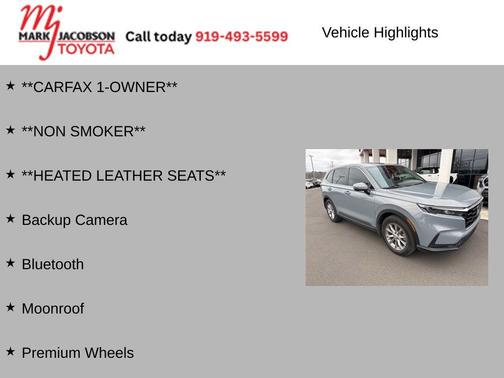 2025 Honda CR-V EX-L 2WD