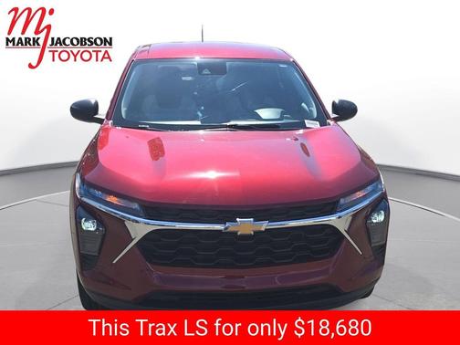 Crimson Metallic 2024 Chevrolet Trax LS