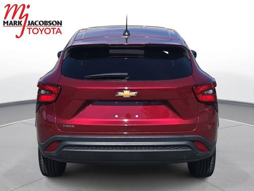 Crimson Metallic 2024 Chevrolet Trax LS