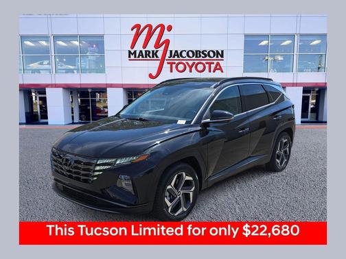 Phantom Black 2022 Hyundai TUCSON Limited