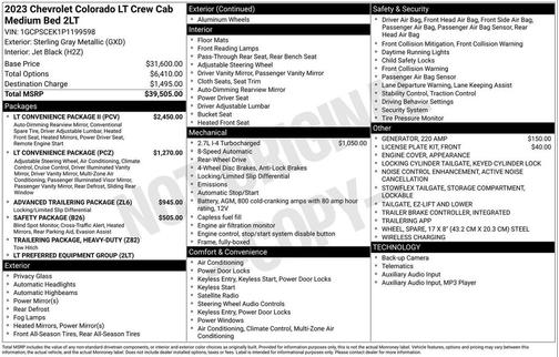 2023 Chevrolet Colorado LT