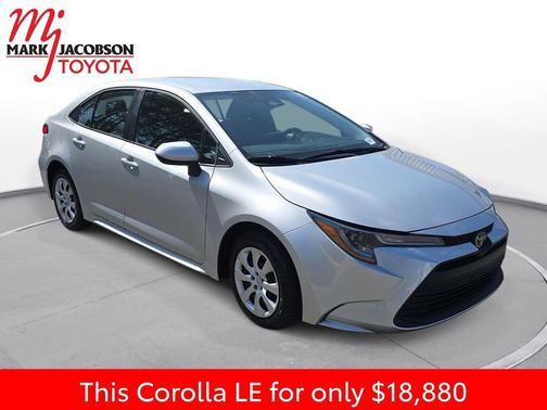 Classic Silver Metallic 2025 Toyota Corolla LE