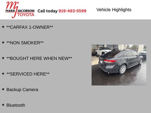 2022 Toyota Corolla LE