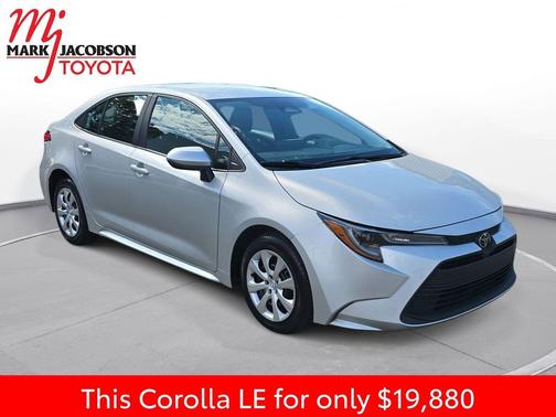 Classic Silver Metallic 2024 Toyota Corolla LE