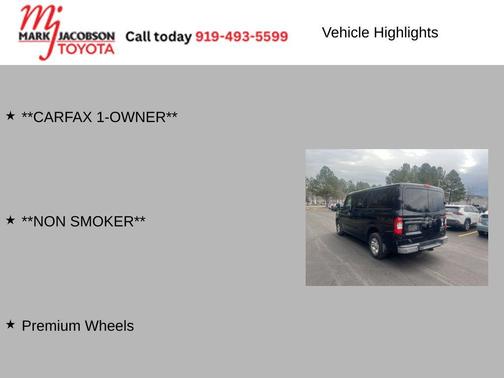 2014 Nissan NV Passenger NV3500 HD SL V8