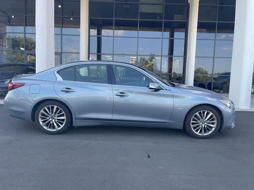 Hagane Blue 2018 INFINITI Q50 3.0t LUXE