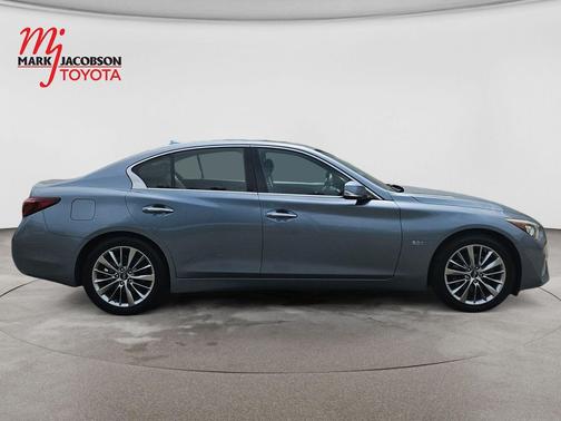 Hagane Blue 2018 INFINITI Q50 3.0t LUXE