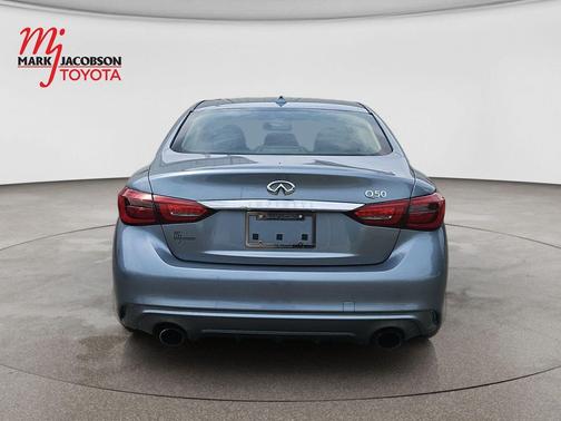Hagane Blue 2018 INFINITI Q50 3.0t LUXE
