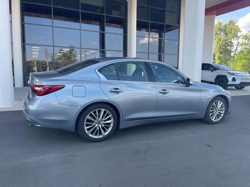 Hagane Blue 2018 INFINITI Q50 3.0t LUXE