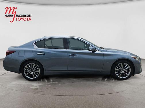 Hagane Blue 2018 INFINITI Q50 3.0t LUXE