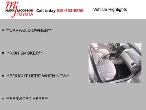 2010 Toyota Corolla LE