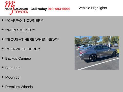 2019 Toyota Camry XSE