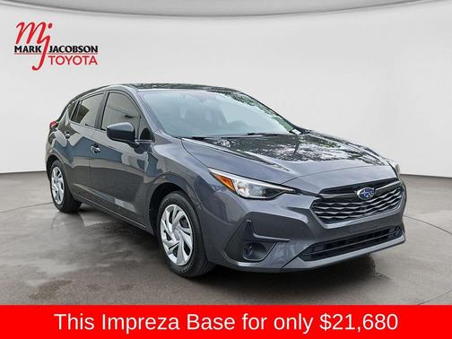 Magnetite Gray Metallic 2025 Subaru Impreza Base