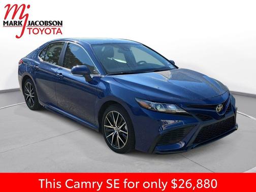 Reservoir Blue 2023 Toyota Camry SE