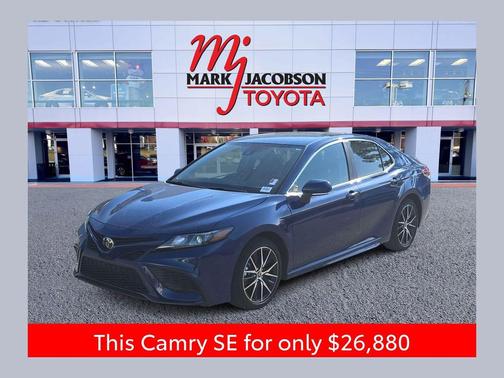 Reservoir Blue 2023 Toyota Camry SE