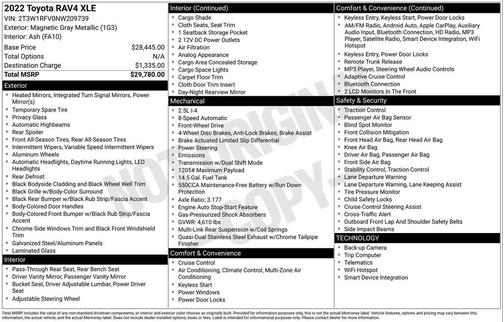 2022 Toyota RAV4 XLE