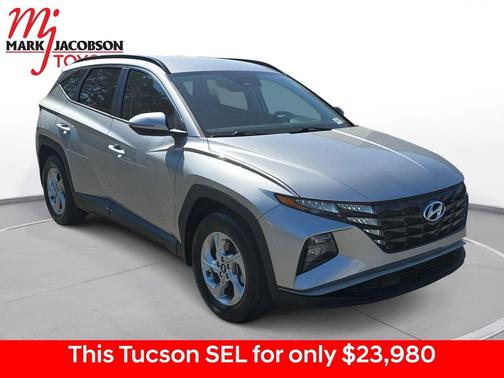Shimmering Silver 2023 Hyundai TUCSON SEL