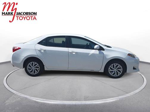 Super White 2019 Toyota Corolla LE