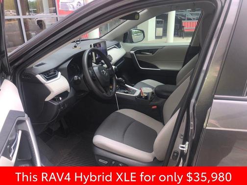 Magnetic Gray Metallic 2024 Toyota RAV4 Hybrid XLE