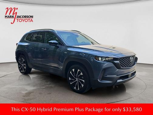 Polymetal Gray Metallic 2025 Mazda CX-50 Hybrid Premium Plus Package