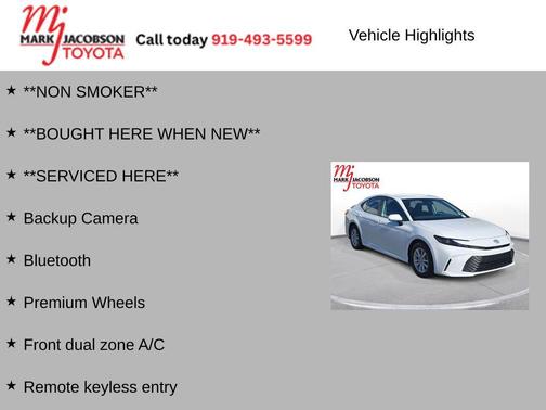 2025 Toyota Camry LE