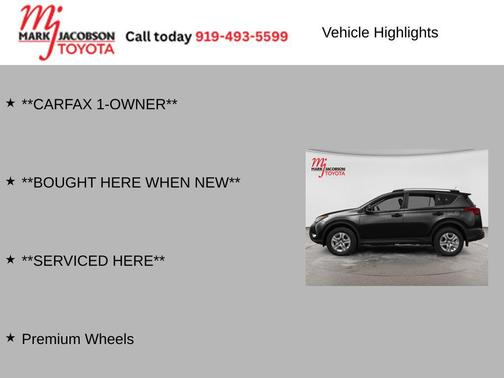 Magnetic Gray Metallic 2015 Toyota RAV4 XLE