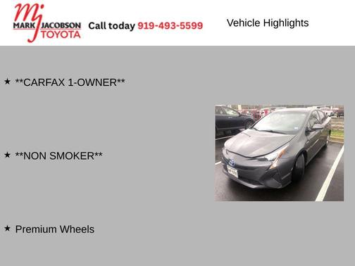 2016 Toyota Prius Four