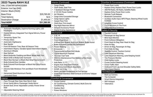 2023 Toyota RAV4 XLE