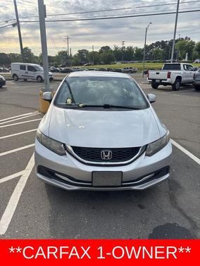 Alabaster Silver Metallic 2013 Honda Civic LX