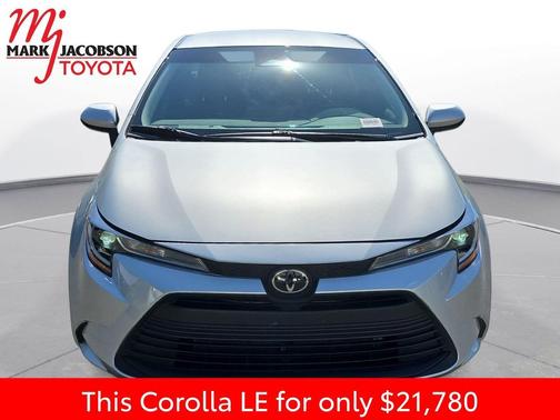Classic Silver Metallic 2025 Toyota Corolla LE