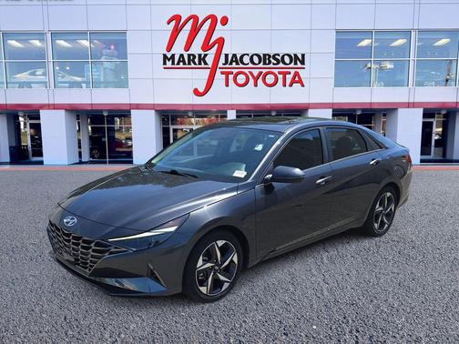 Portofino Gray 2022 Hyundai ELANTRA Limited