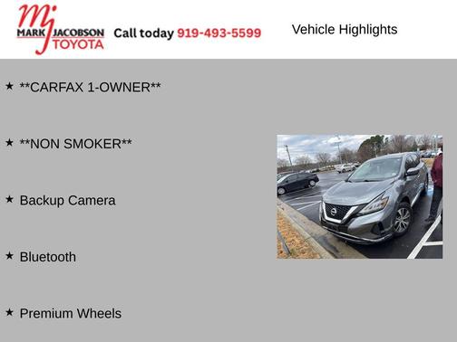 2020 Nissan Murano S FWD