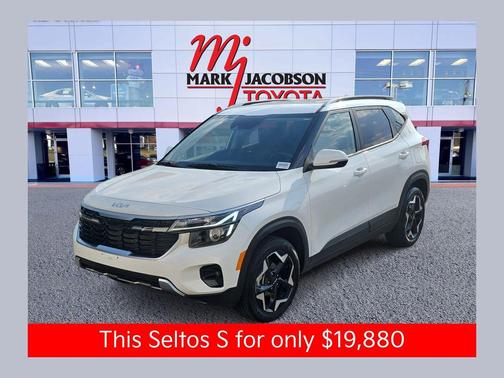 Snow White Pearl 2025 Kia Seltos S