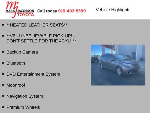 2014 Toyota Sienna XLE