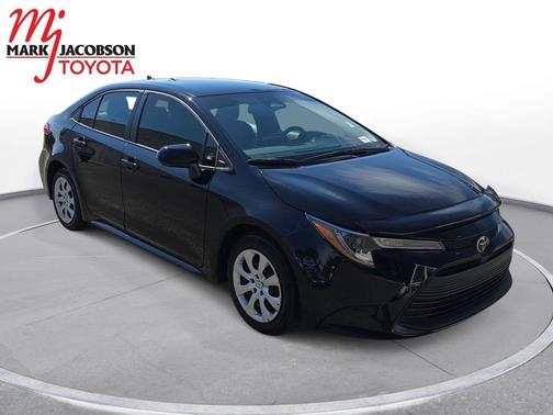 Midnight Black Metallic 2025 Toyota Corolla LE