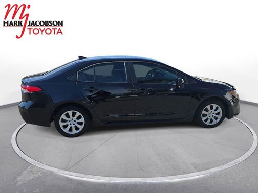 Midnight Black Metallic 2025 Toyota Corolla LE