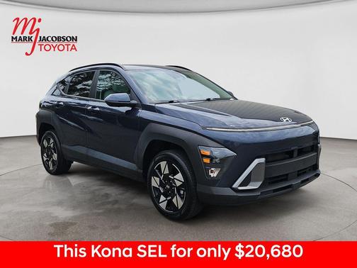 Denim Blue Pearl 2024 Hyundai KONA SEL