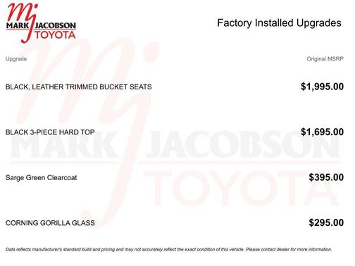 2022 Jeep Gladiator Mojave 4x4