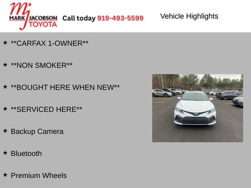 2024 Toyota Camry Hybrid SE