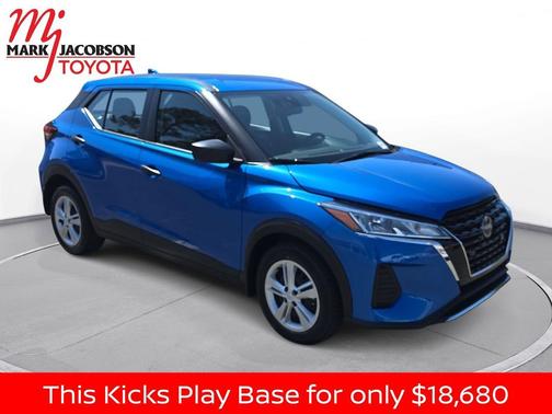 Electric Blue Metallic 2025 Nissan Kicks S
