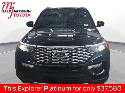 AGATE BLACK METALLIC 2022 Ford Explorer Platinum