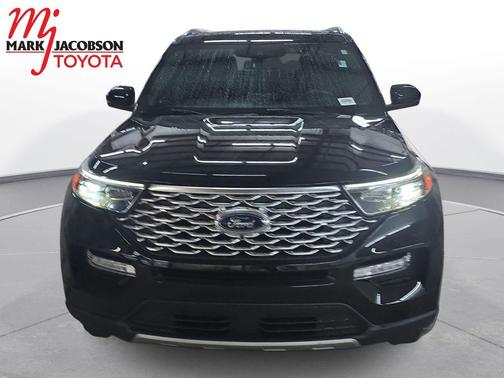 AGATE BLACK METALLIC 2022 Ford Explorer Platinum