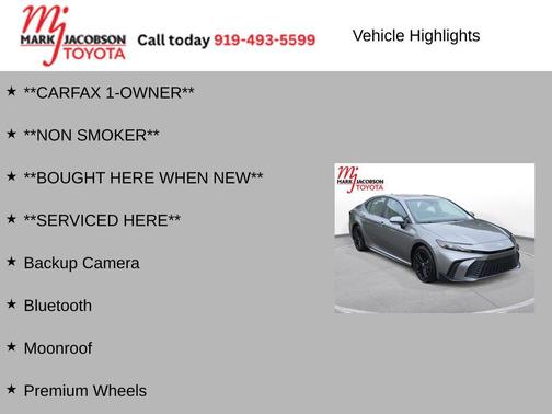 2025 Toyota Camry SE
