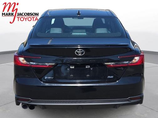 Midnight Black Metallic 2025 Toyota Camry SE