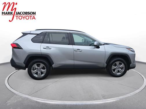 Silver Sky Metallic 2023 Toyota RAV4 Hybrid LE