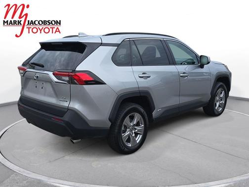 Silver Sky Metallic 2023 Toyota RAV4 Hybrid LE