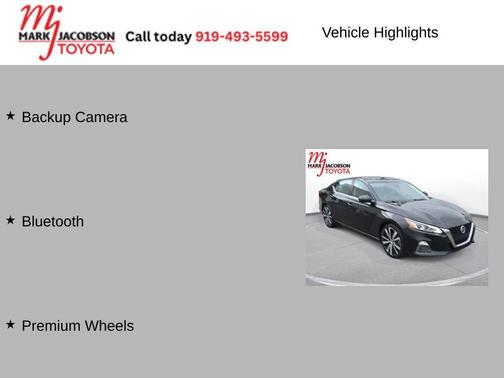 2020 Nissan Altima SR FWD