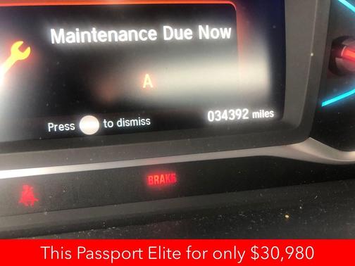 Modern Steel Metallic 2021 Honda Passport AWD Elite