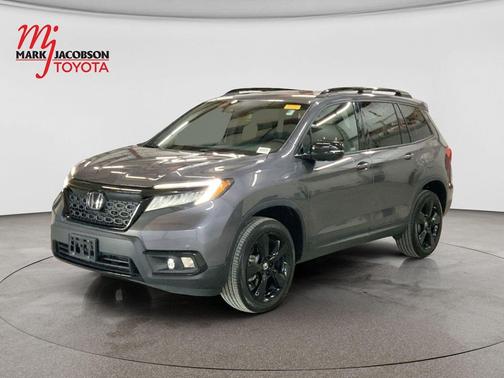 Modern Steel Metallic 2021 Honda Passport AWD Elite
