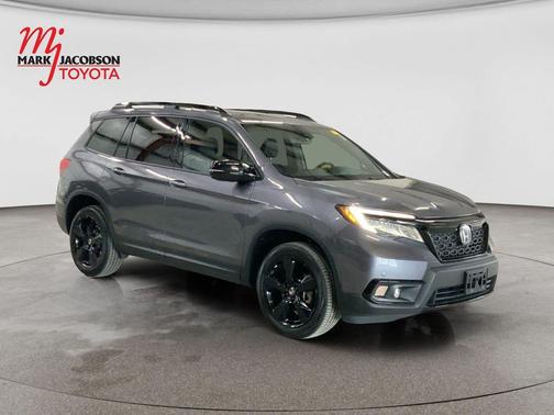 Modern Steel Metallic 2021 Honda Passport AWD Elite